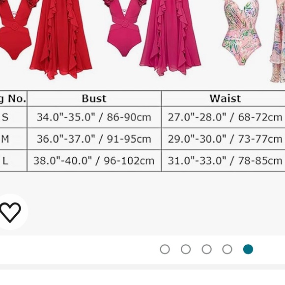 New 1 Piece Bikini With Matching Maxi Skirt. Very Sexy Floral Print. - Picture 5 of 6